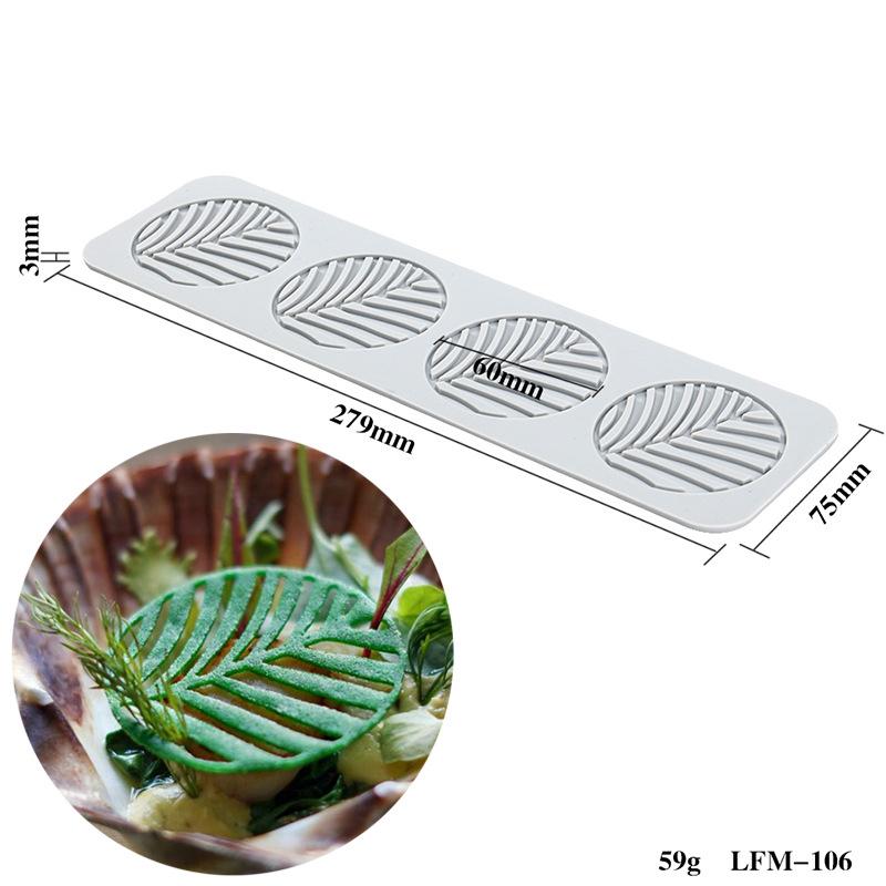 Decorative Lace Mat Sugar Craft Fondant Cake Molds Flower Leaf Shape Silicone Fondant Molds Chocolate Mold For Sugar Craft /Gum+