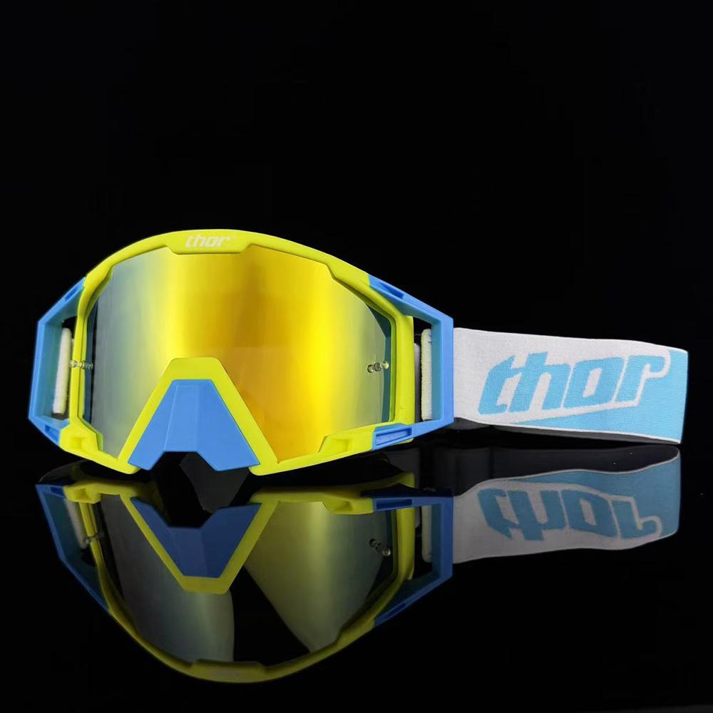 Newest Motocross Goggles Motorcycle Glasses Off-road Sunglasses For Man MX ATV Mask Windproof Protection Cycling Racing Goggles