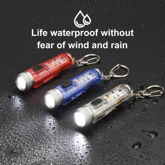 LED Flashlight Magnetic Base Multipurpose Lightweight Convenient Mini Camping Torch Emergency LED Flashlight Camping Supplies