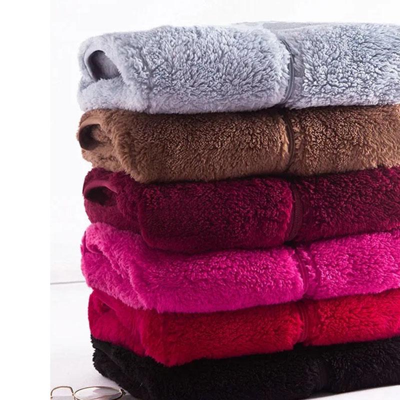 Autumn Winter Polar Fleece Vest Women Coat High Collar Zipper Sleeveless Jacket Warm Coral Velvet Vest Female Waistcoat