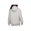 Nike Logo Print Long Sleeve Cotton Jacket Men Jacket Gray DQ4743-016