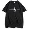 2hollis Rapper Grunge Unisex Streetwear Summer Short Sleeve T-shirt Loose Hip Hop T Shirt O-neck Fashion Men Women Tshirts