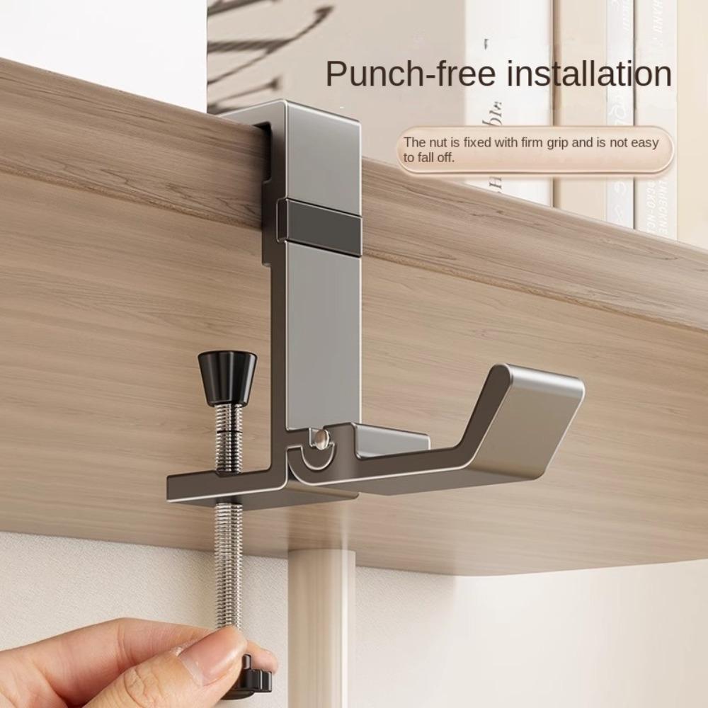 Punch-free Hanging Bag Hook Portable Handbag Rack New Table Hook Table