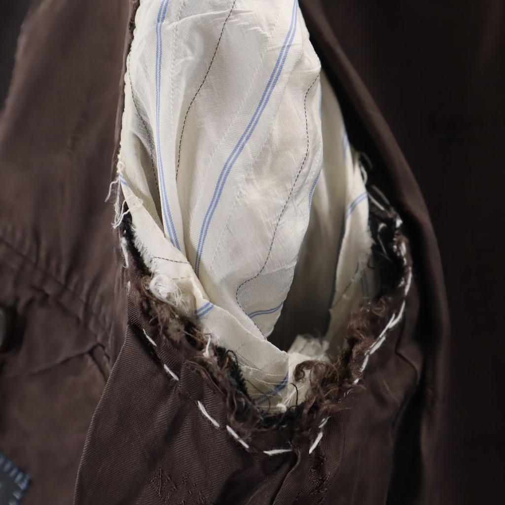 Lanvin 90s Made In Italy Old Tailored Jacket 48 Brown Men's Used