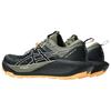 New Asics GEL TRABUCO 13 Support Low Top Running Shoes Men's Black Green 1011B973-002