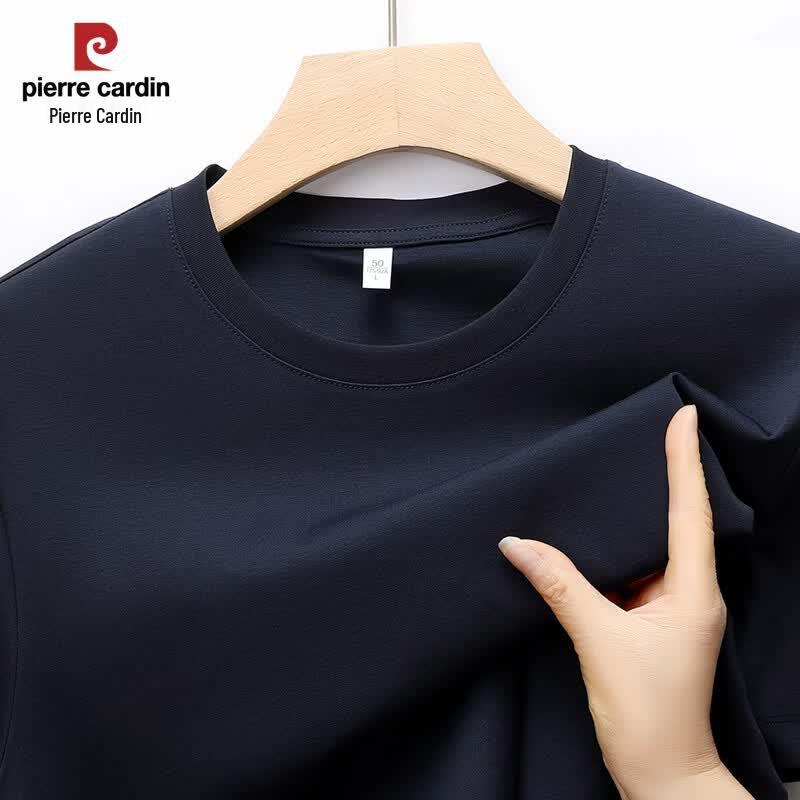 

Pierre Cardin Men s Silk-Blend Cooling Short Sleeve T-Shirt 190
