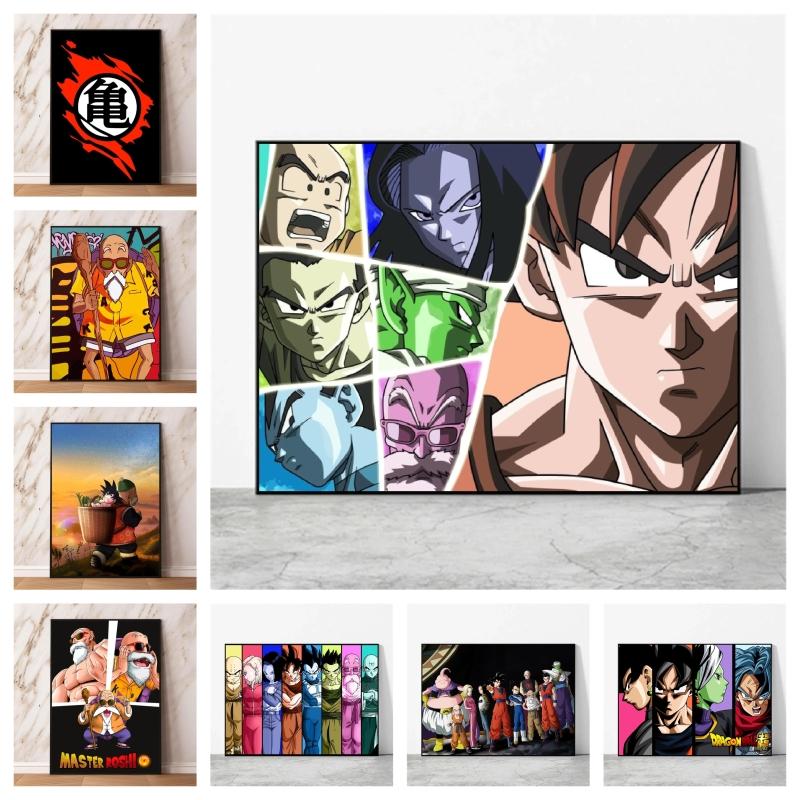 

Холст, настенная живопись, мультяшная фигурка, картина, постер, игрушка для гостиной, висячие принты и принты