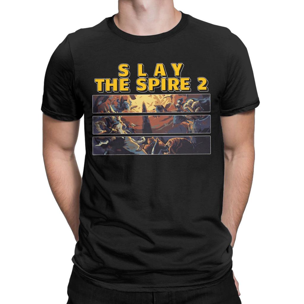 Slay the Spire 2 Games Graphic Print T Shirts Unisex Women Pure Cotton Tee Shirt Clothing