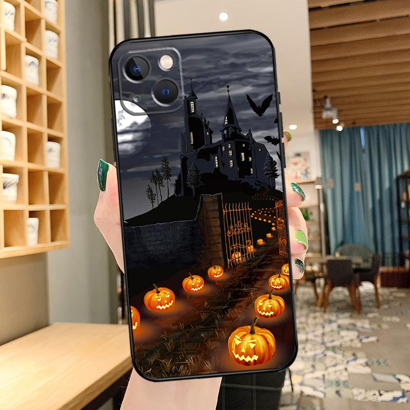 Halloween Aesthetic Phone Case For iPhone 15 Pro Max 14 13 12 11 16 17 Pro Max mini 15 16 Plus 16e 17 Air Cover