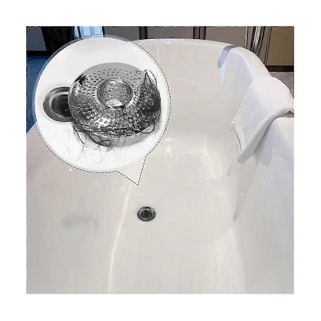bathtub shower drain strainer protector hair catcher