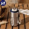 420 ml Smart Thermosflasche Wasser Digitale LED-Temperaturanzeige Kaffeetasse Tasse Edelstahl Camping Hydroflask Tragbare Thermoskannen Geschenke Student