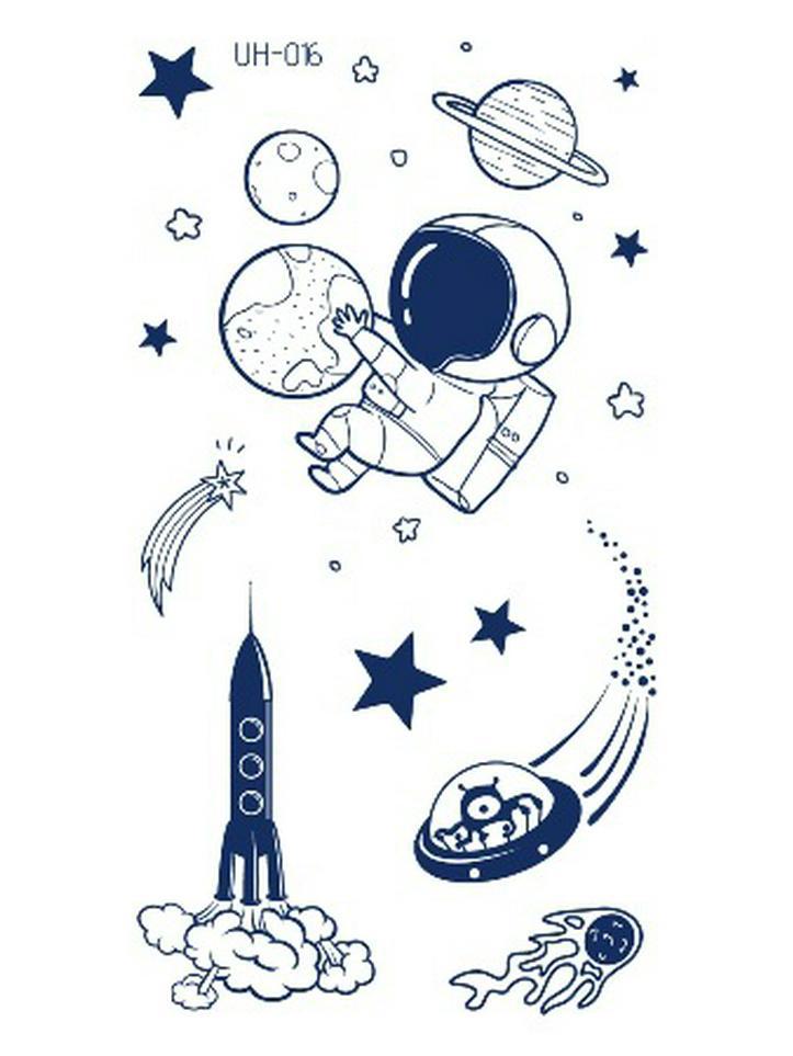 Ziołowe półtrwałe wodoodporne naklejki tatuażowe dla mężczyzn i kobiet