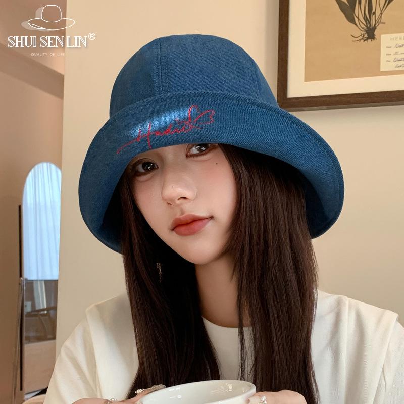 

Ретро панама весна и осень складная шляпа женская шляпа ковбоя на шнуровке солнцезащитная шляпа-ведро маленькая шляпа-ведро новая One Size