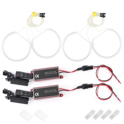 Kit Lampe Yeux d'Ange LED CCFL Phare de Voiture 4pcs/set Réaménagement Adapté pour E36 E38 E39 E46