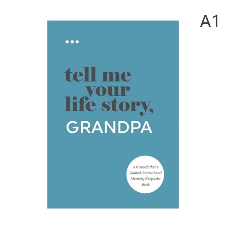 

Расскажи мне свою историю жизни, мама, папа, бабушка, дедушка Журнал Многоцелевой журнал Книга Портативный блокнот Школьные родители Подарок A1