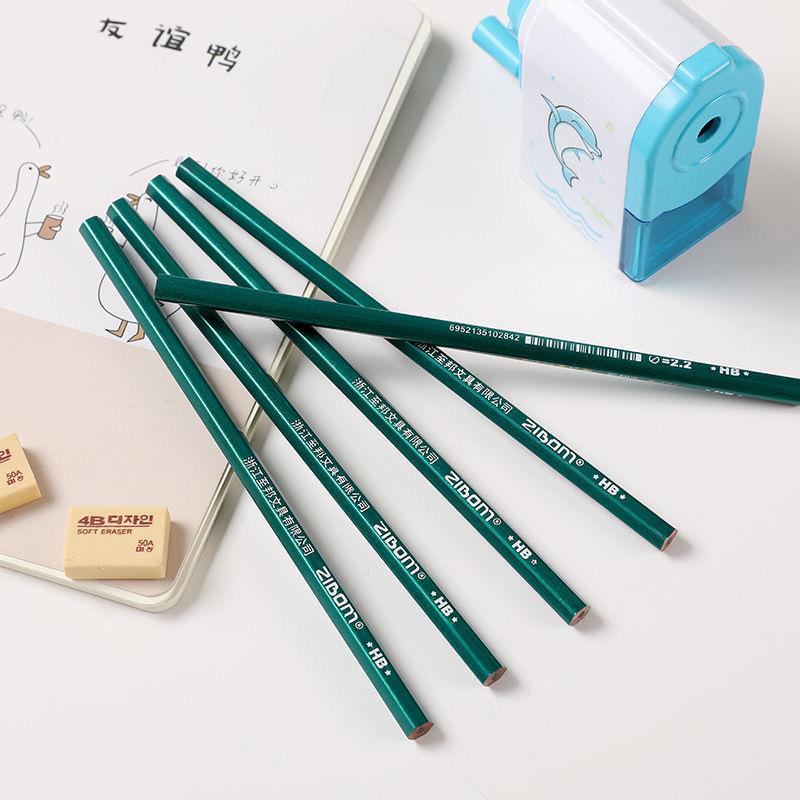 Solid Wood Pencils for Students and Kindergarten Sketching