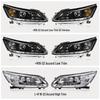 Compatible Headlight Assembly for 2013-2015 Honda Accord - 9th Gen, All Trims, Original Front Headlights