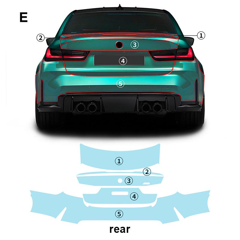 BMW M3 G80 Invisible Paint Protection Film: Anti-Scratch & Brightening