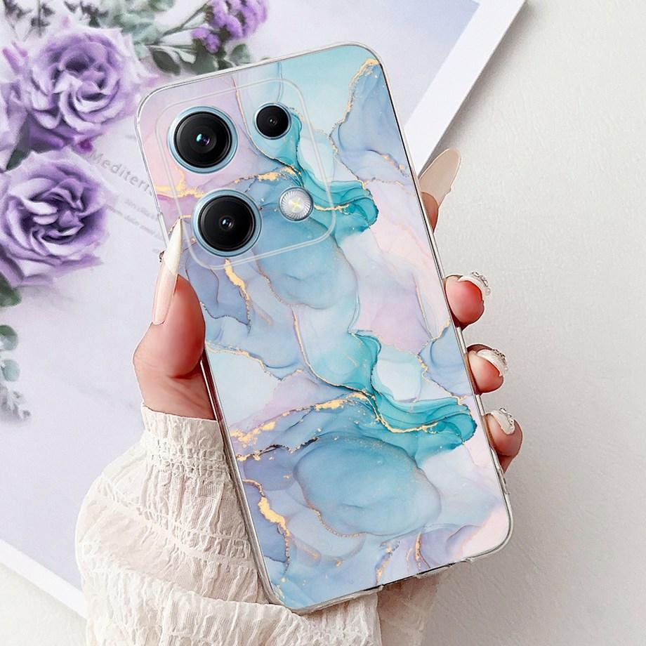Soft Clear Silicone Back Cover For Xiaomi Redmi Note 14s 14 Pro 4G Phone Case Marble Gothic Couple Capa For Redmi Note 14 Europe