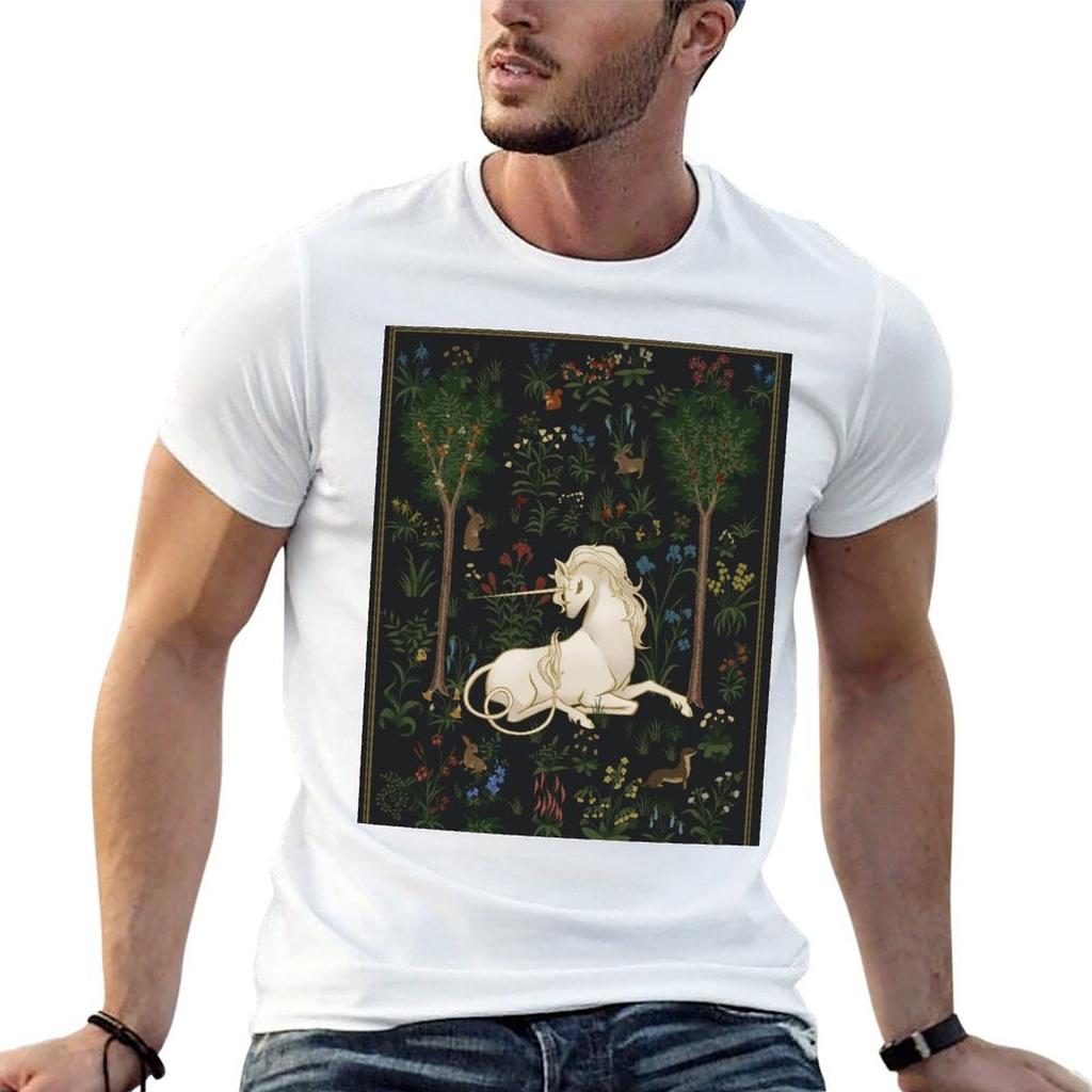 Unicorn Woods Tshirt Fashion Letter Print Tshirt