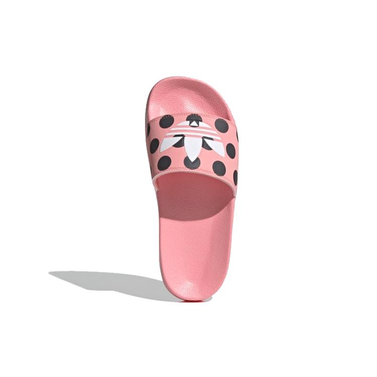 Adidas Wmns Adilette Lite Slides 'Trefoil Logo - Polka Dot Pink' Women's FU9149