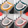 Waterproof Cute 4-Season Toilet Seat Cushion with Zipper