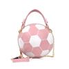 2024 Trendige Damen Basketball Umhängetasche im Western-Stil: Vielseitige, stilvolle, kleine runde Tasche