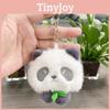 Cartoon Plush Cute Panda Doll Keychain Soft Stuffed Toy Perfect For Kids Gift
