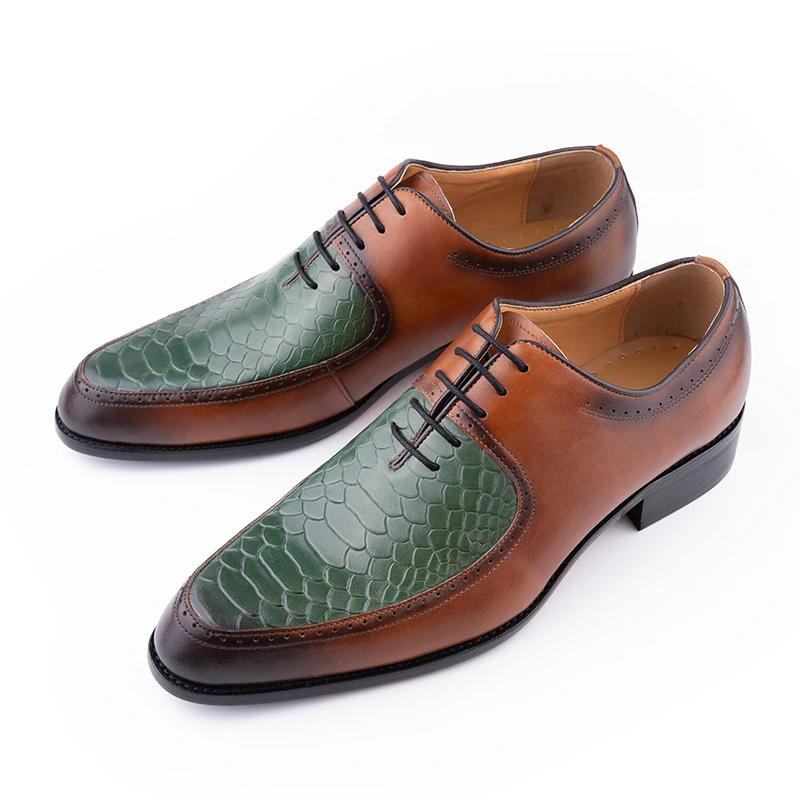 

Fashion Luxury High Quality Men Casual Leather Shoes Business Office Work Shoes Black and Brown Shoes for Gentalman Lace Up Comfortable 39