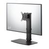 SANWA SUPPLY Desktop Monitor Stand (Rotating and Height Adjustable) CR-LAD101BK