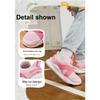 Li Ning Kids Fashion Versatile Shock Absorption Rebound Low-Top Casual Shoes Kids Casual Shoes Pink YKNU120-2