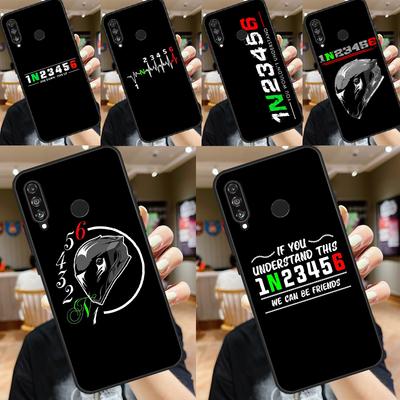 1N23456 Motorcycle For Huawei Nova 3i 7i 8i 11i Y60 Y70 Y90 Y61 Y91 Nova 11 9 10 SE P30 Pro P20 P40 Lite Case