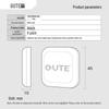 GUTE Silicone Punch-Free Anti-Collision Door Stopper