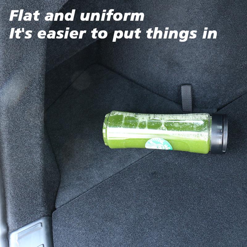 For Tesla New Model Y 2025 Launch Juniper Rear Trunck Side Storage Box with Flocking or TPE Lids Covers and Drawstring