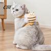 Non-irritating Cat Leash Corduroy Harness with Leash, Escape Proof Vest Walking Jacket Photo Prop Pet Bee Plush Toy, Breathable Adjustable for