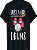 Best Drumming Art For Unisex Wounisex Drumming Drum Lover Drummer T-Shirt