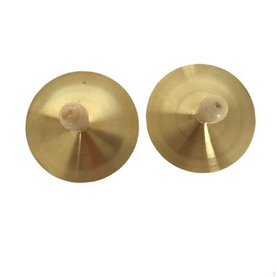 Finger Cymbals Mini Copper Hand Cymbals,9cm,Marching Musical Instrument Percussion