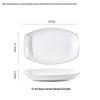 Nordic Style 45-Piece Tableware Set: Plates, Rice Bowls, Diamond Soup Bowls, and Fish Plates for 10 People
