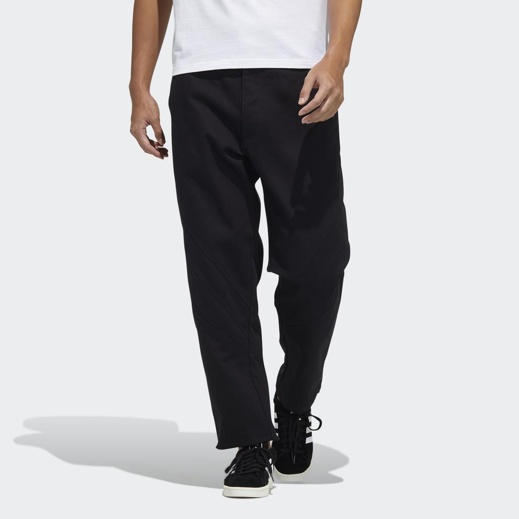 adidas Originals Straight-Leg Zip Training Casual Trousers Knitted Track Pants Men Bottoms H07085