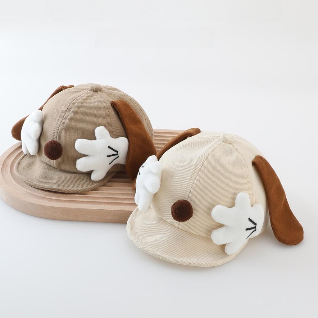 Cute Baby Girl Duckbill Cap With Funny Hands Spring Autumn Sunshade Winter Warm Windproof Toddler Baseball Hat