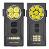 Keychain Flashlight Small Pocket Flashlight USB Charging Camping Flashlight Multi Light Modes Multi-Function for Outdoor Fishing