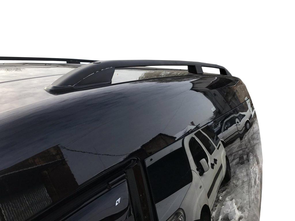 Skyport BLACK Maxi Base Roof Rails for Volkswagen Caddy 2020-