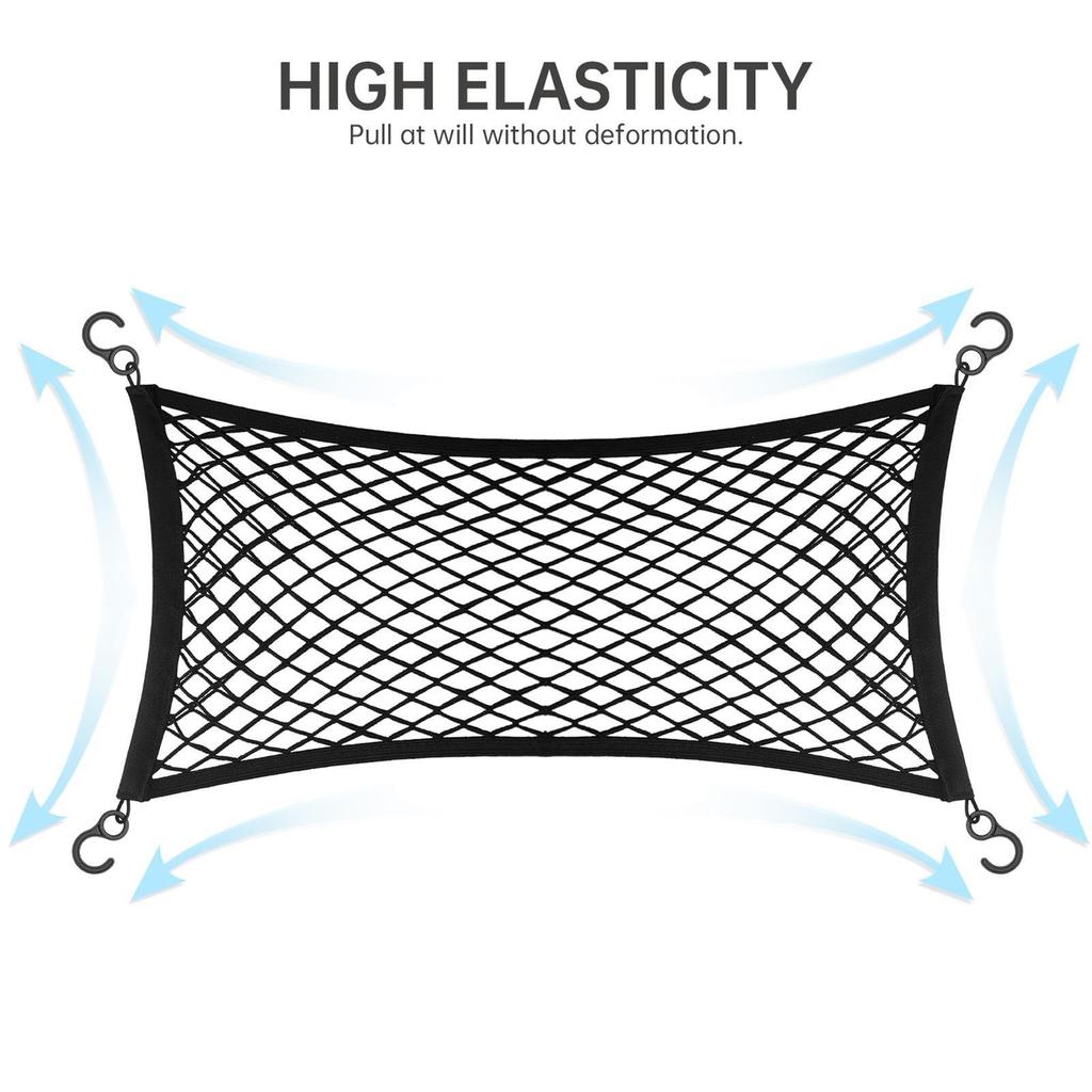 Dual Layer Luggage Net for Cars, Double Layer Luggage, Cargo Trunk Storage, Cart Cargo