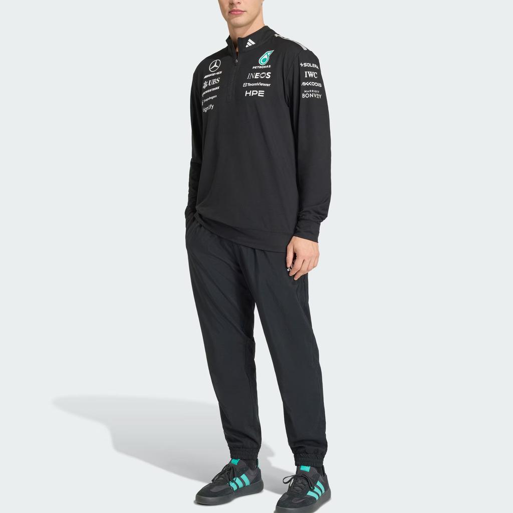 Adidas Mercedes - Amg Petronas F1 Team Knitted Sports Hoodie Men hoodies KT-3872