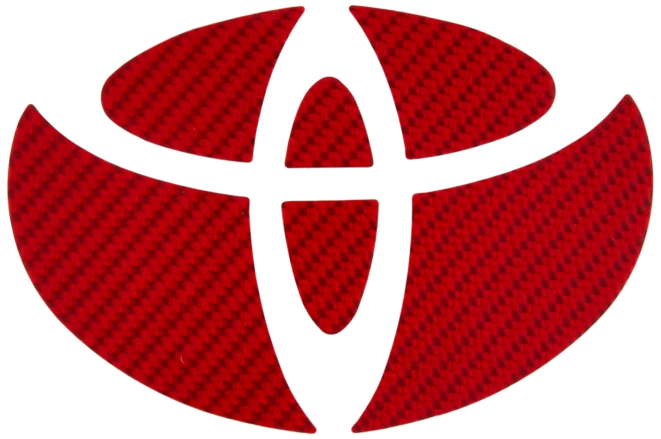 

HASEPRO Magical Carbon Задняя эмблема Toyota CET25R (красный) Приус/Приус