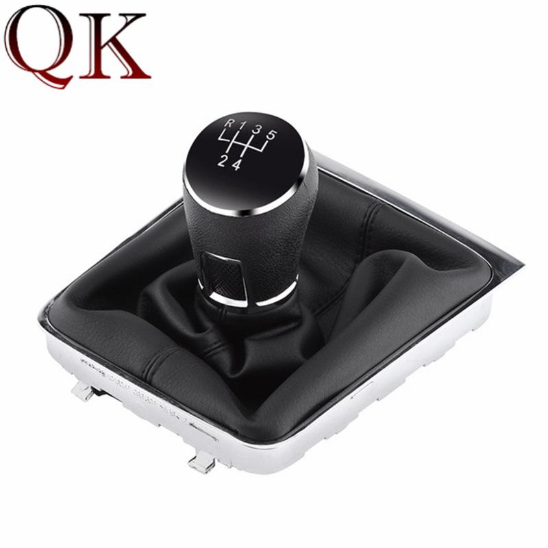 Pommeau de levier de vitesse Volkswagen Passat B7 & Golf 7 avec soufflet