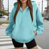 Women's Fashion Women's Lightweight Long Sleeve Pullover With Pockets Preppy Graphic Hoodie