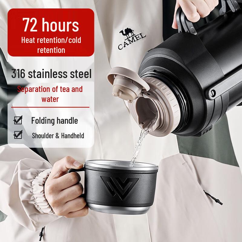 OLOEY Large Capacity Stainless Steel Insulated Flask