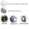 1 Piece 114mm Outlet Universal Modification Car Accessories Silver Curly Flange Muffler Exhaust  Stainless Steel Tip End Pipe