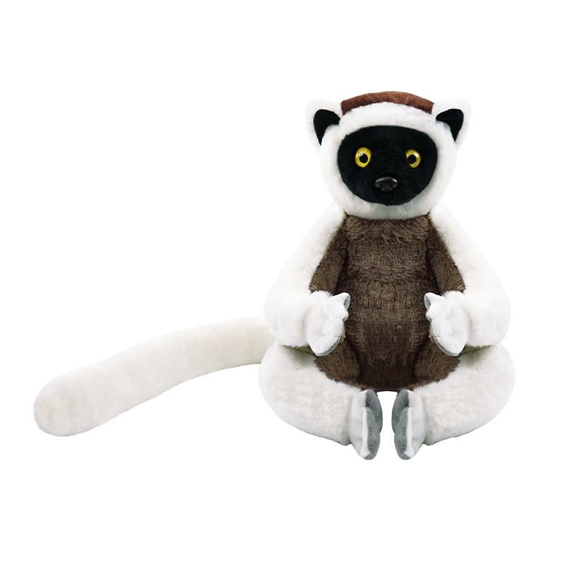 Plush Toy Lemur Collection With Pp Cotton Filling For Kids And Collectors